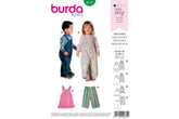 Schnittmuster burda kids - Hose & Rock 9772